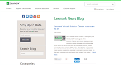 Desktop Screenshot of lexmarknewsblog.com