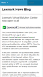 Mobile Screenshot of lexmarknewsblog.com